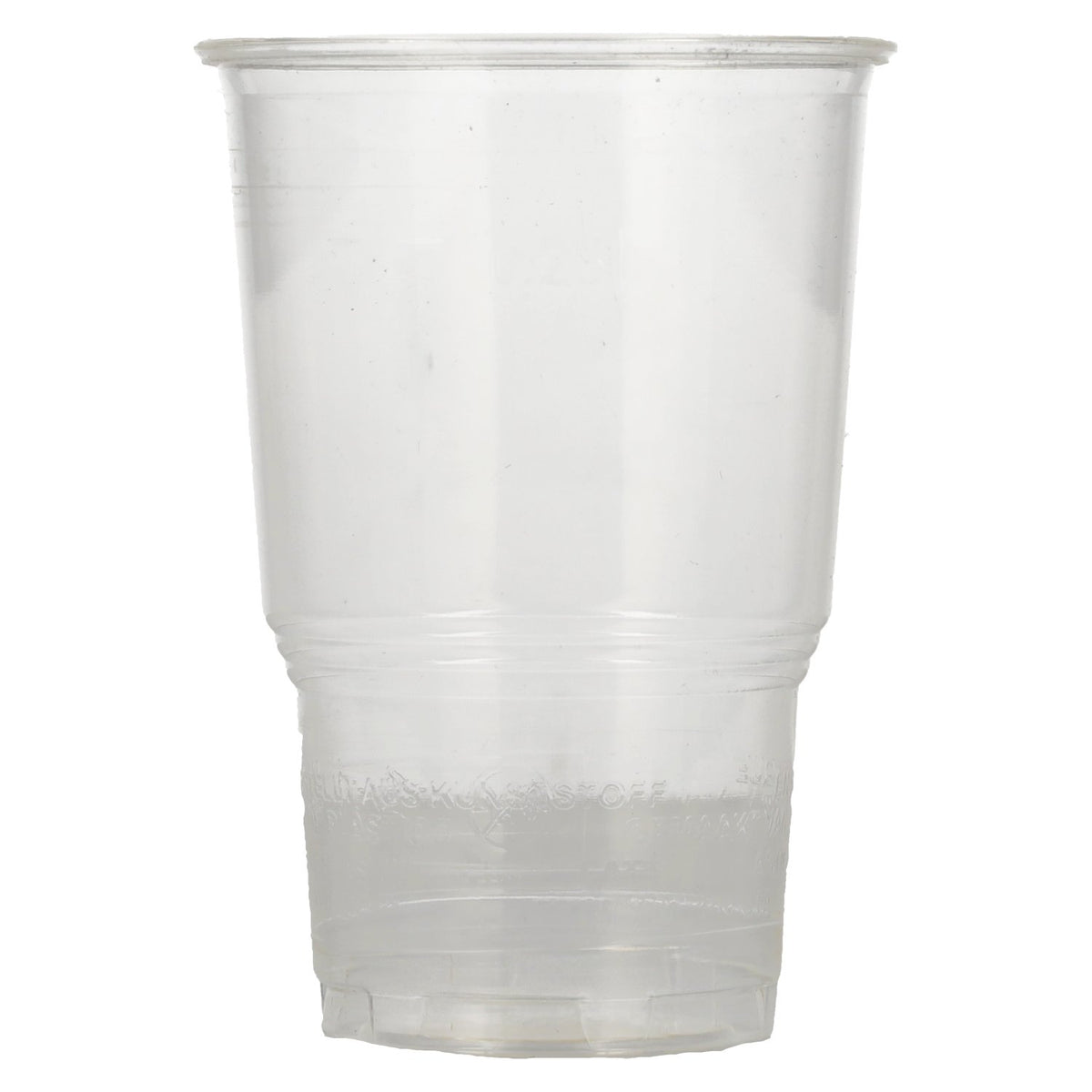Cup PLA cold drinks pure crystal clear 70x0.25l