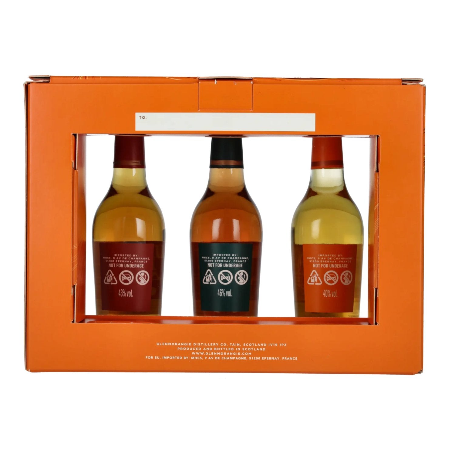 Glenmorangie Taster Pack 43% Vol. 3x0,1l in Geschenkbox