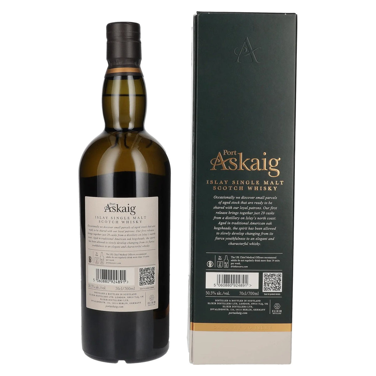 Port Askaig Islay 17 Years Old Islay Single Malt Limited Edition 2023 50,5% Vol. 0,7l in gift box