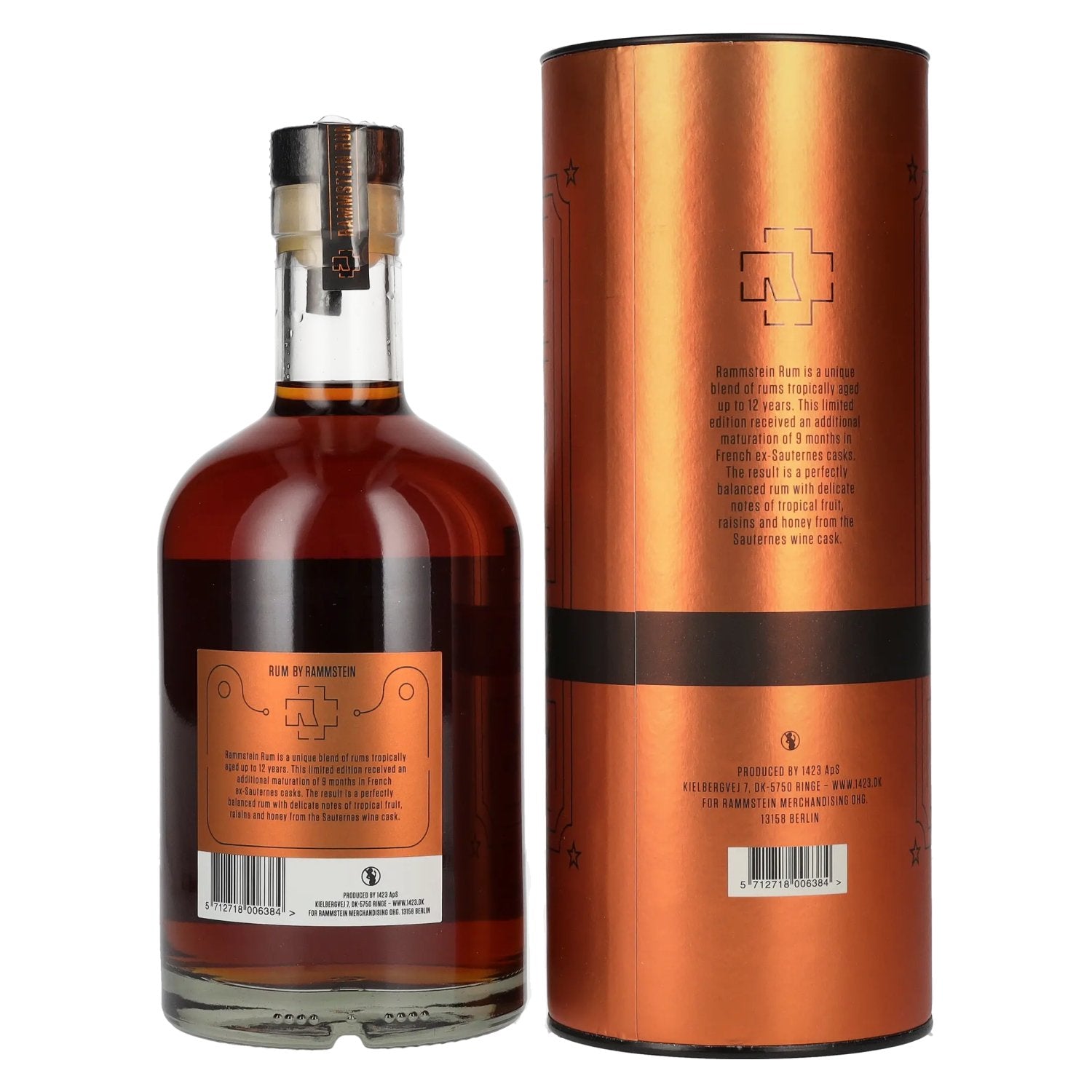 Rammstein Rum French Ex-Sauternes Cask Finish 46% Vol. 0,7l in gift box