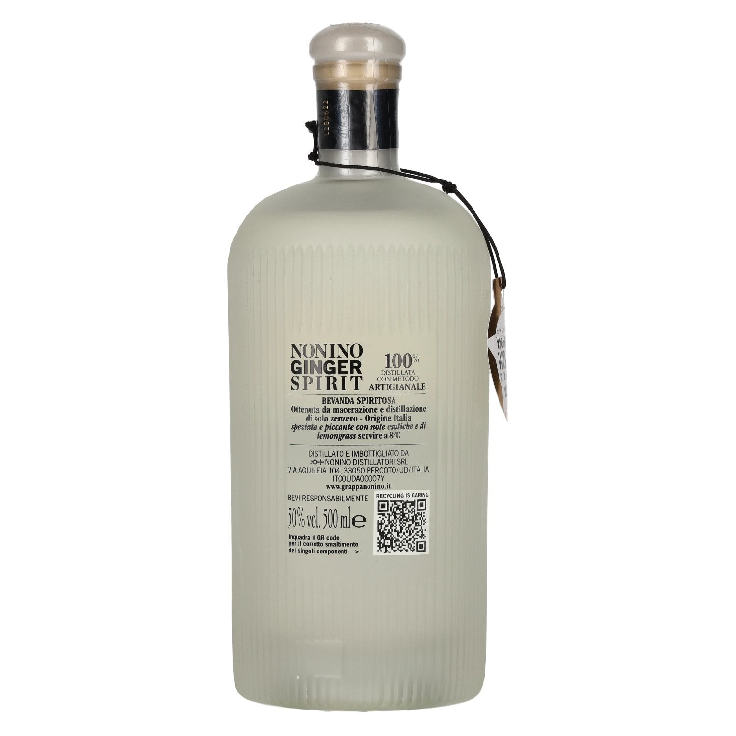Nonino Ginger Spirit 50 % vol. 0,5 l