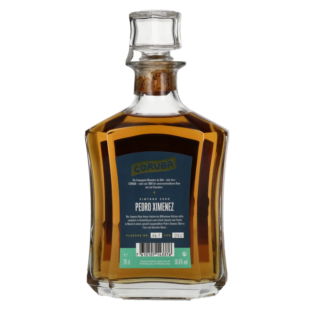 Coruba 18 Years Old PEDRO XIMENEZ Vintage 2000 50,6% Vol. 0,7l