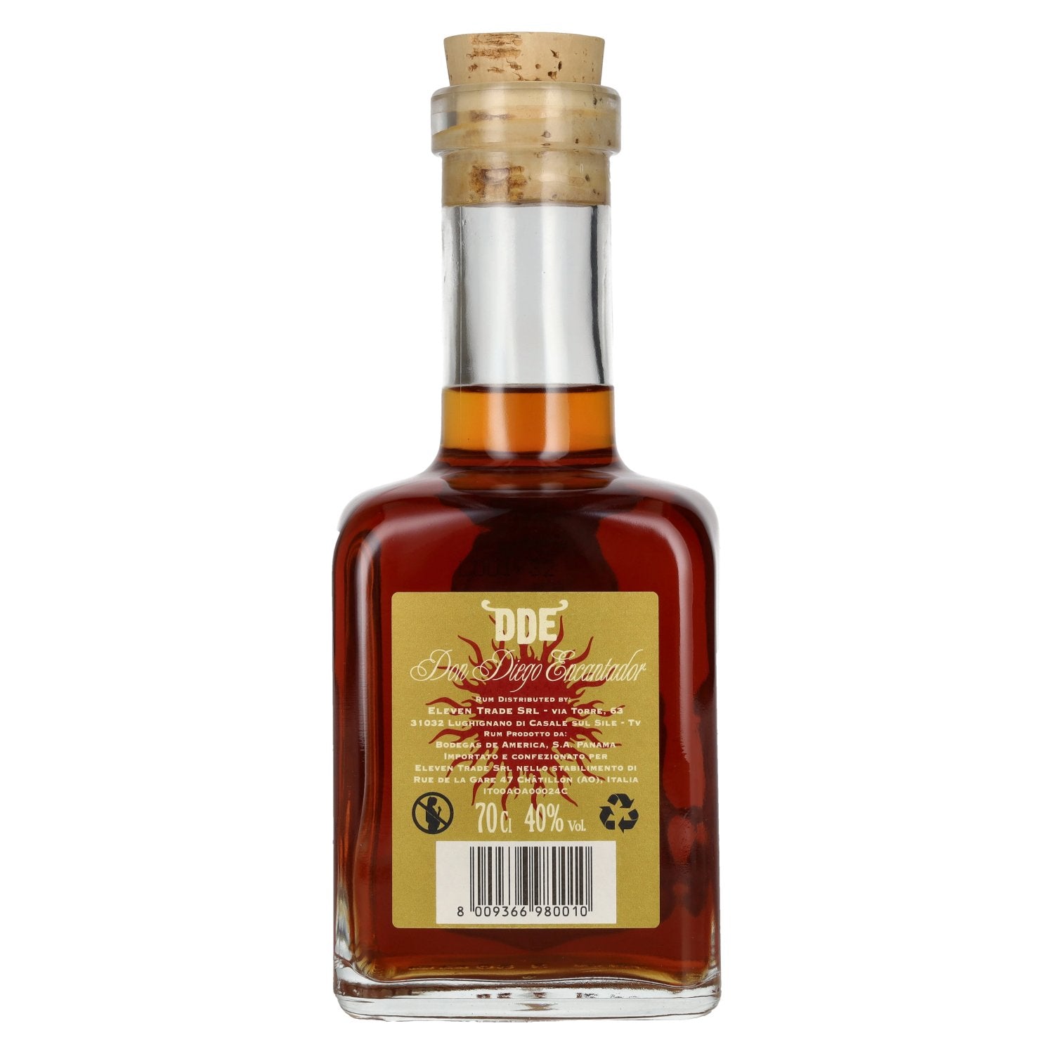 Don Diego Encantador Ron 1997 Vintage SINGLE BARREL Selection 40% Vol. 0,7l