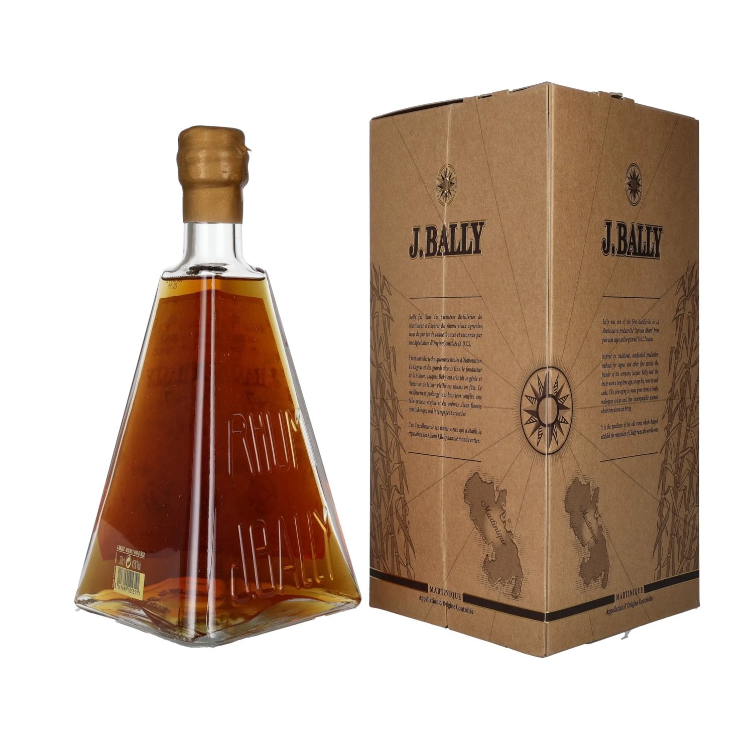J. Bally Rhum Vieux Agricole Martinique 7 Ans D'Âge 45% Vol. 0,7l in Geschenkbox
