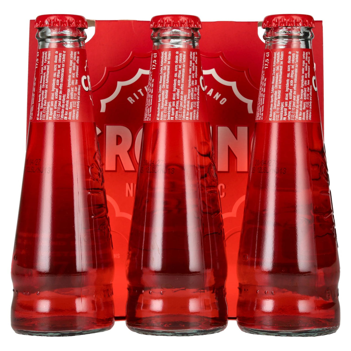 Crodino Rosso Non-Alcoholic Spritz 3x0,175l