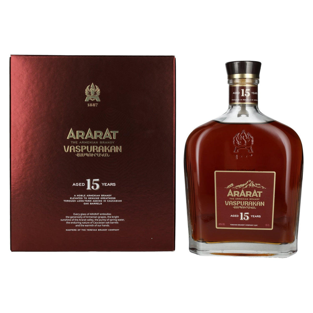 Ararat Vaspurakan 15 Years Old 40% Vol. 0,7l in Geschenkbox