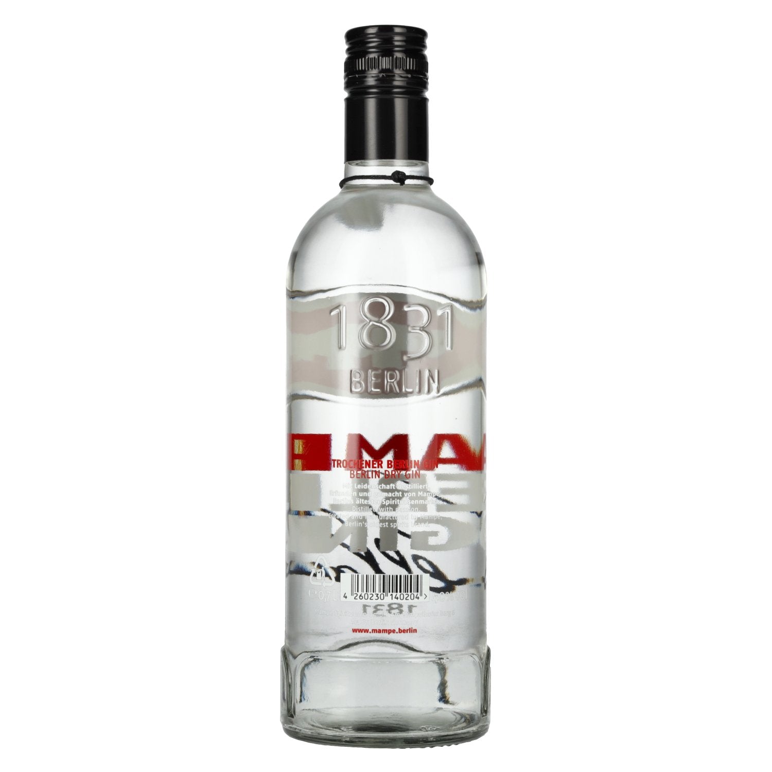 Mampe Berlin Dry Gin 40% vol. 0,7l