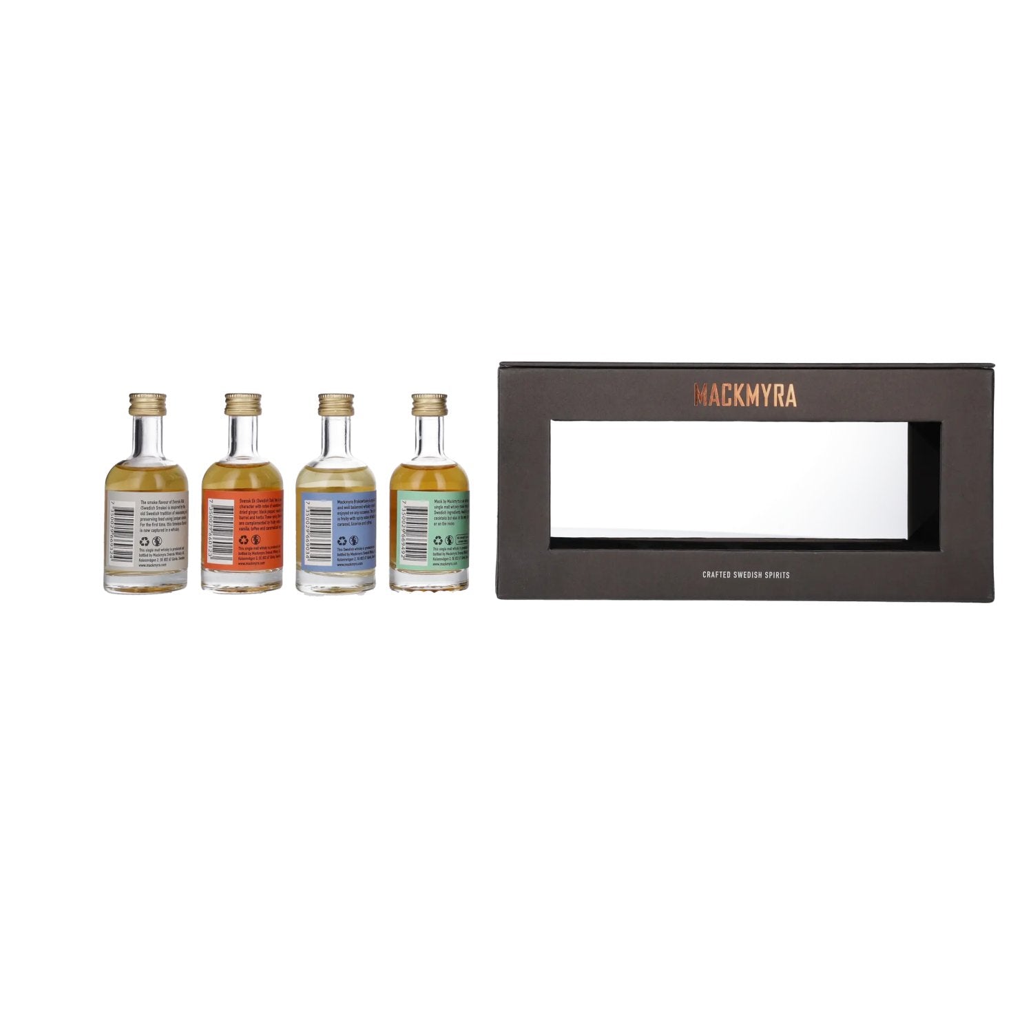 Mackmyra CLASSICS Collection 43,4% Vol. 4x0,05l in Geschenkbox