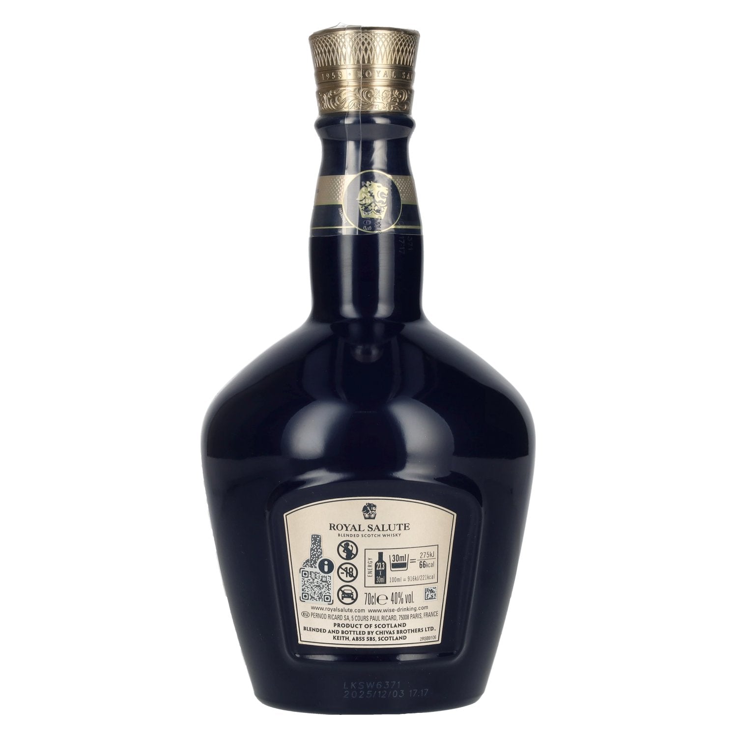 Royal Salute 21 Years Old THE SIGNATURE BLEND 40% ABV 0.7l