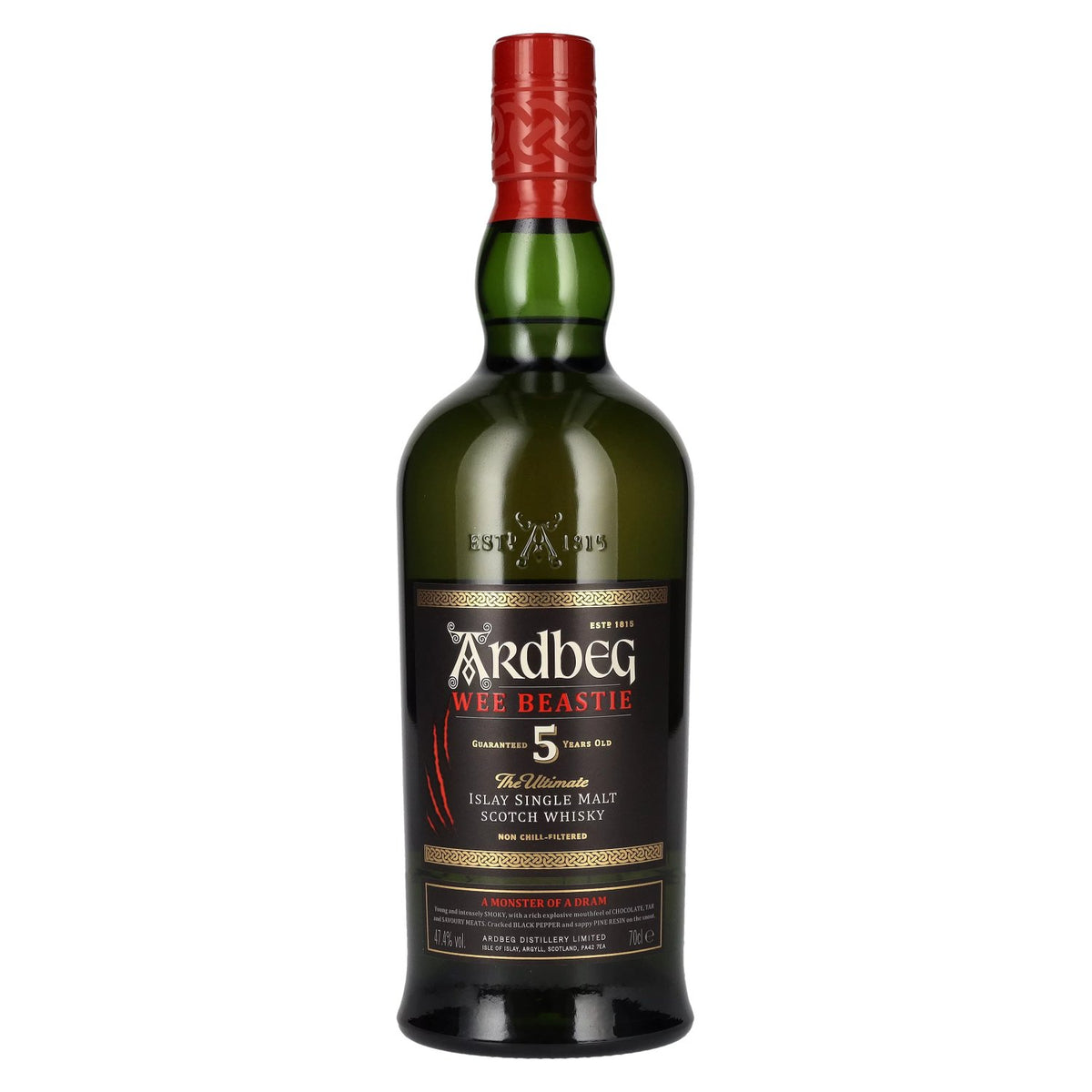 Ardbeg WEE BEASTIE 5 Years Old Islay Single Malt 47.4% ABV 0.7l