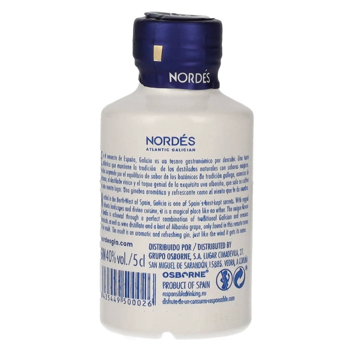 Nordes Atlantic Galician Gin 40% Vol. 0,05l