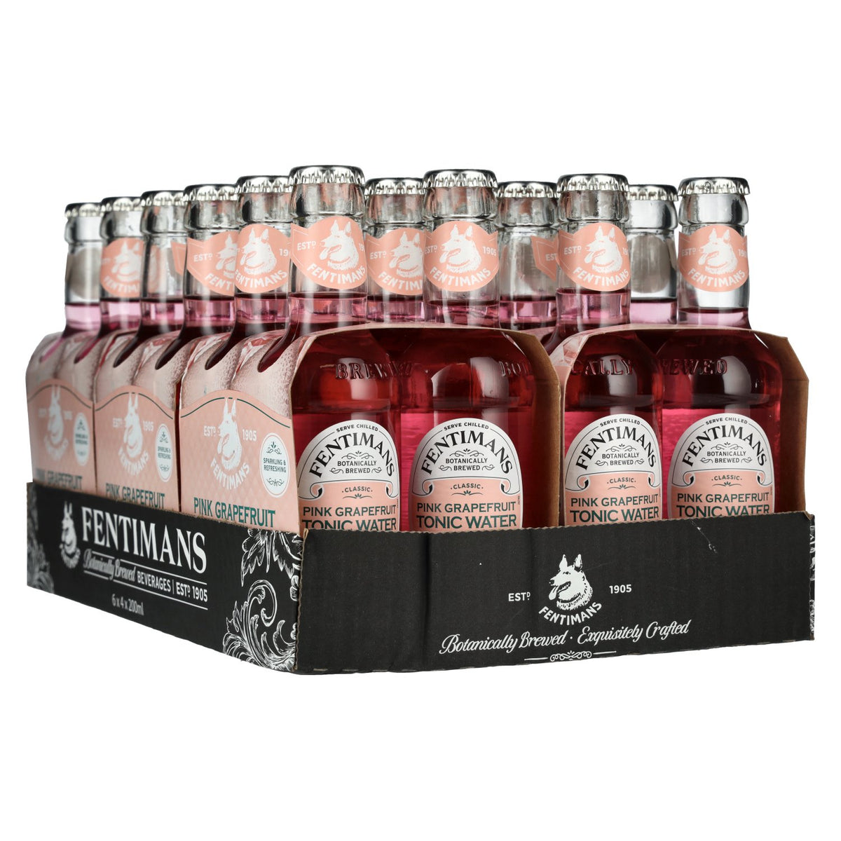 Fentimans PINK GRAPEFRUIT Eau tonique 6x4x0,2l
