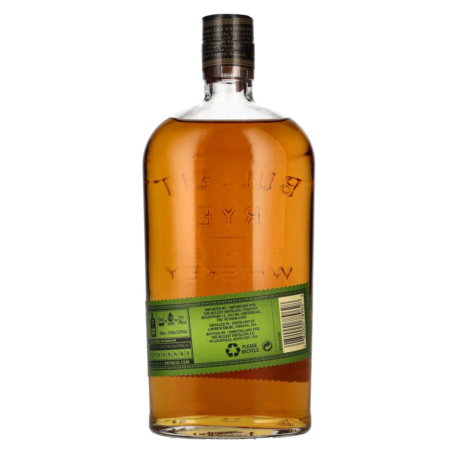 Bulleit Rye Small Batch Whiskey américain 45% vol. 0,7l