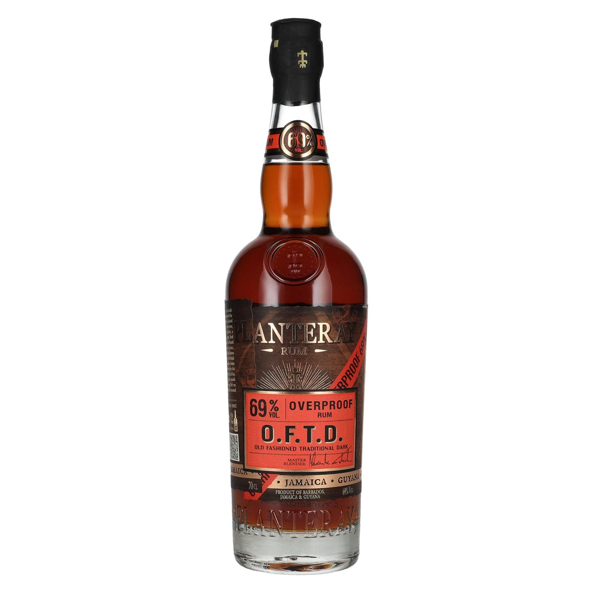 Planteray Rum O.F.T.D. Overproof Rum 69% Vol. 0,7l