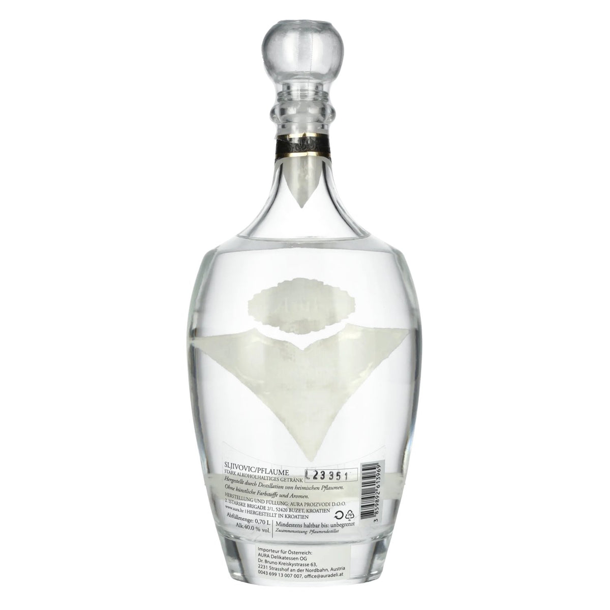 Aura PLUM SLJIVOVIC 40% Vol. 0,7l