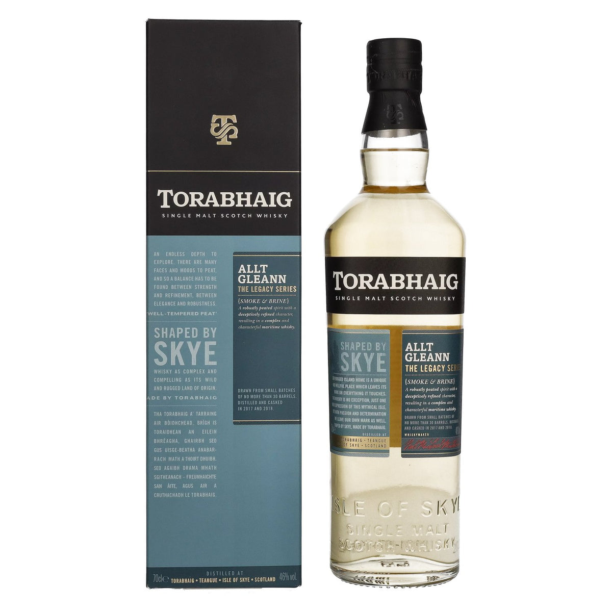 Torabhaig ALLT GLEANN The Legacy Series Single Malt 46% Vol. 0,7l in gift box