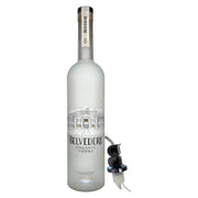 Belvedere Organic Vodka 40% vol. 6l avec bec verseur + LED