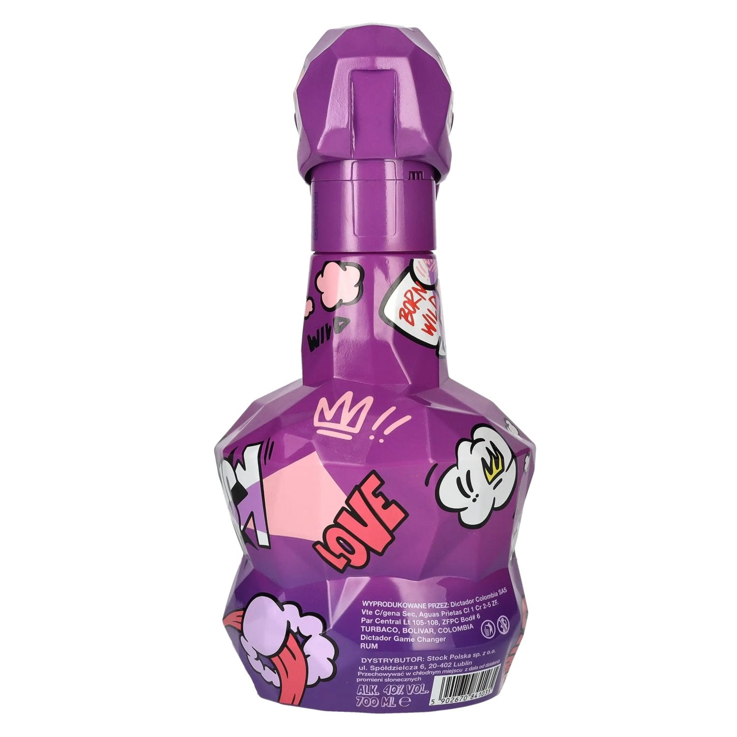Dictador GAME CHANGER VIOLET Colombian Rum 40% Vol. 0,7l