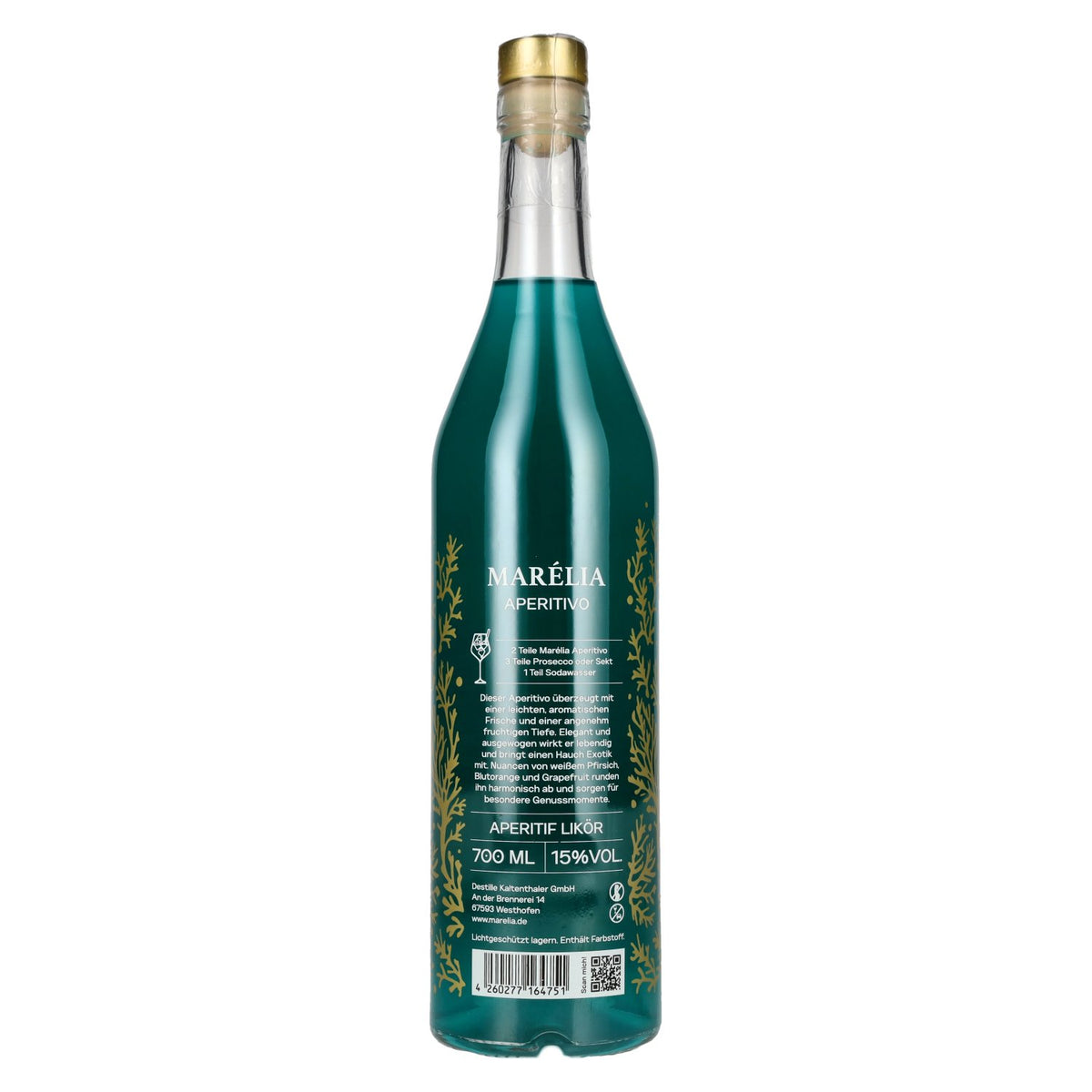 Liqueur Marélia Aperitivo 15 % vol., 0,7 l