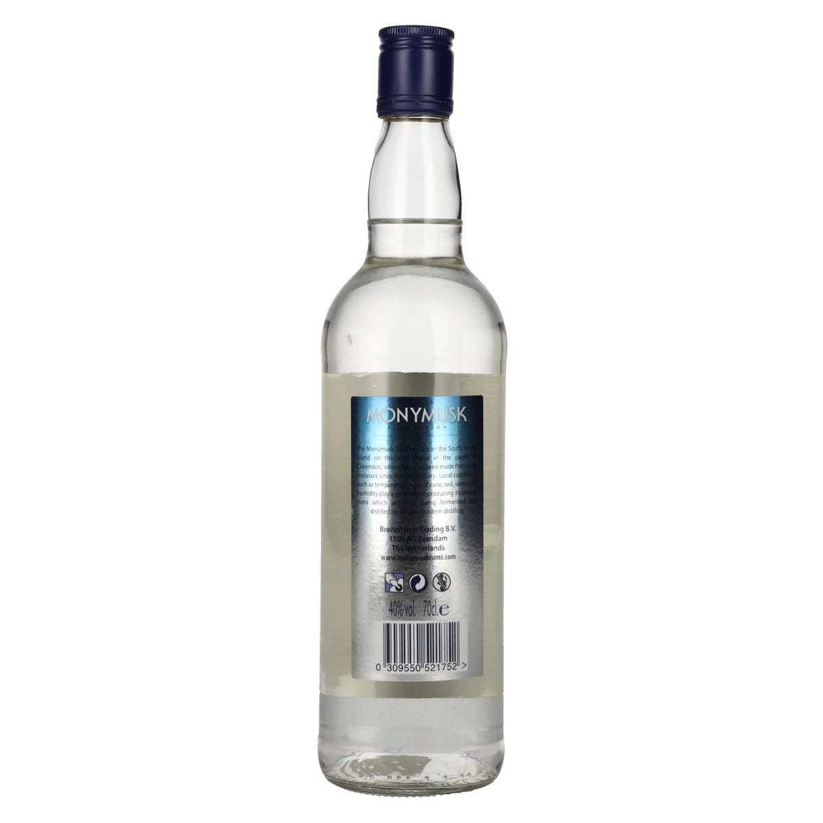Monymusk Plantation PLATINUM WHITE Rhum 40 % vol. 0,7 l