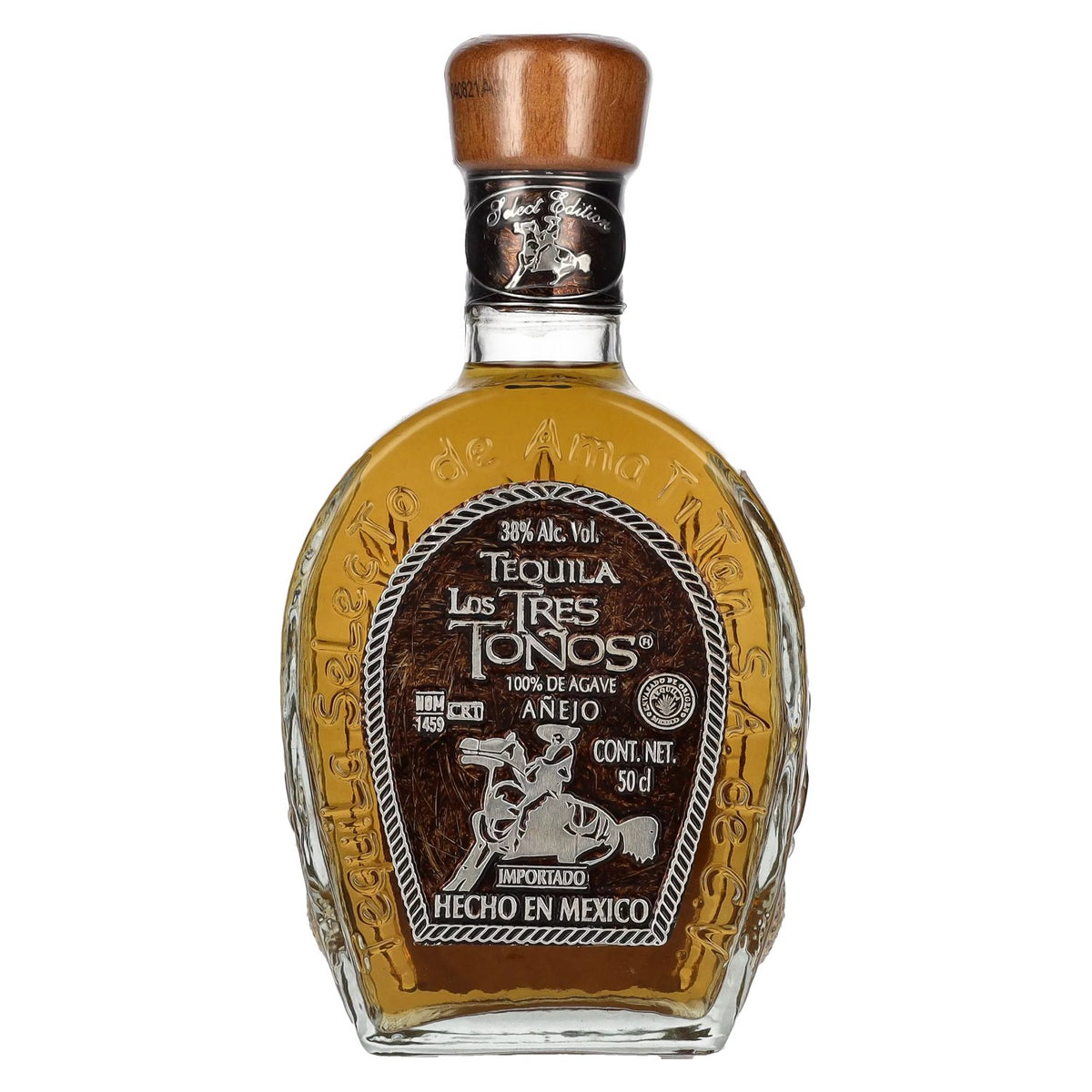 Los Tres Tonos AÑEJO Tequila 100% Agave 38% ABV 0.5l