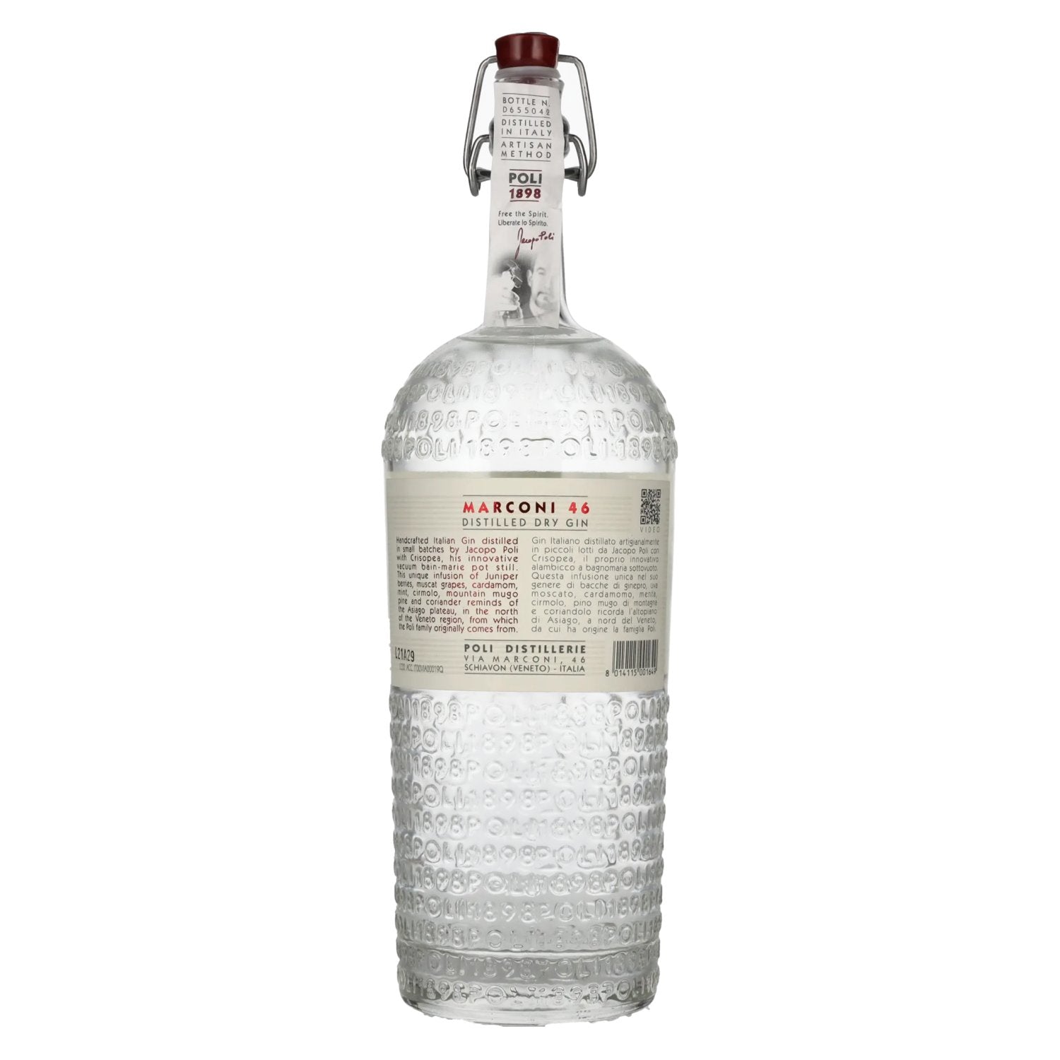 Poli Marconi 46 Gin 46% Vol. 0,7l