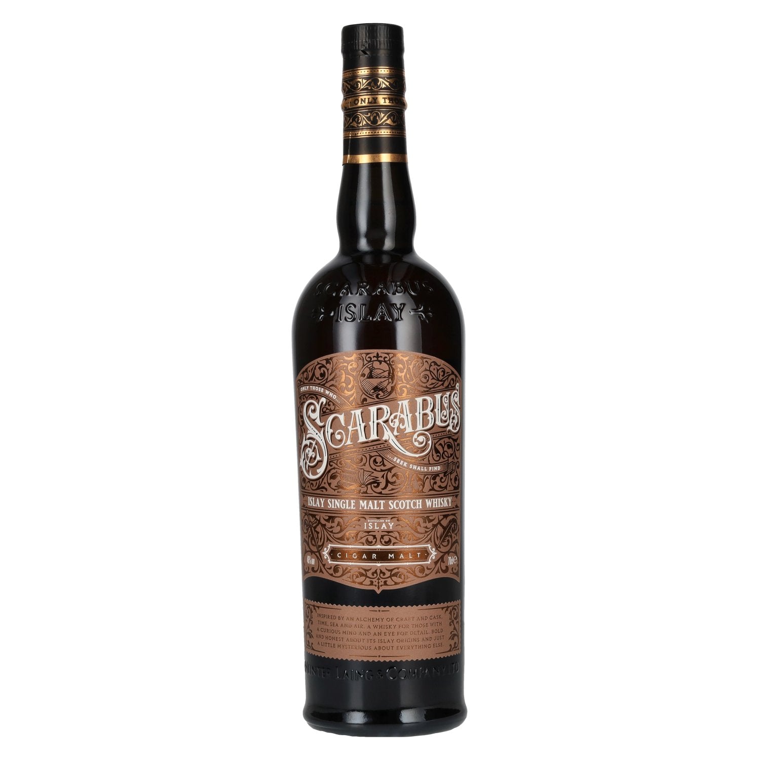 Hunter Laing SCARABUS Cigar Malt Islay Single Malt 46% Vol. 0,7l