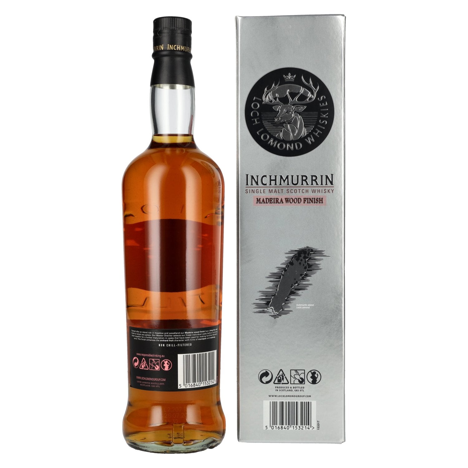 Loch Lomond Inchmurrin Madeira Wood Finish 46% Vol. 0,7l in Geschenkbox