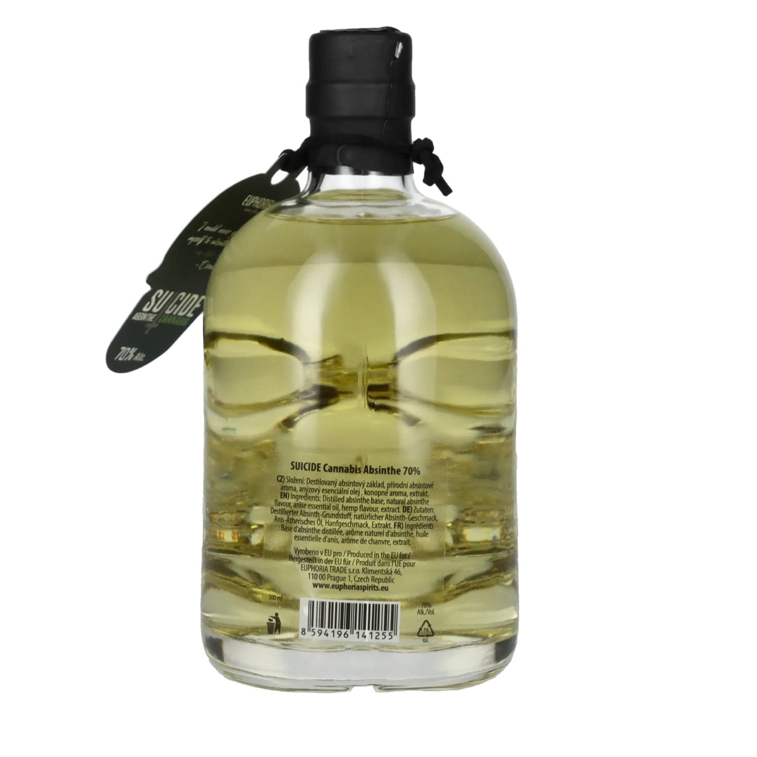 EUPHORIA Suicide Cannabis Absinthe 70% Vol. 0,5l