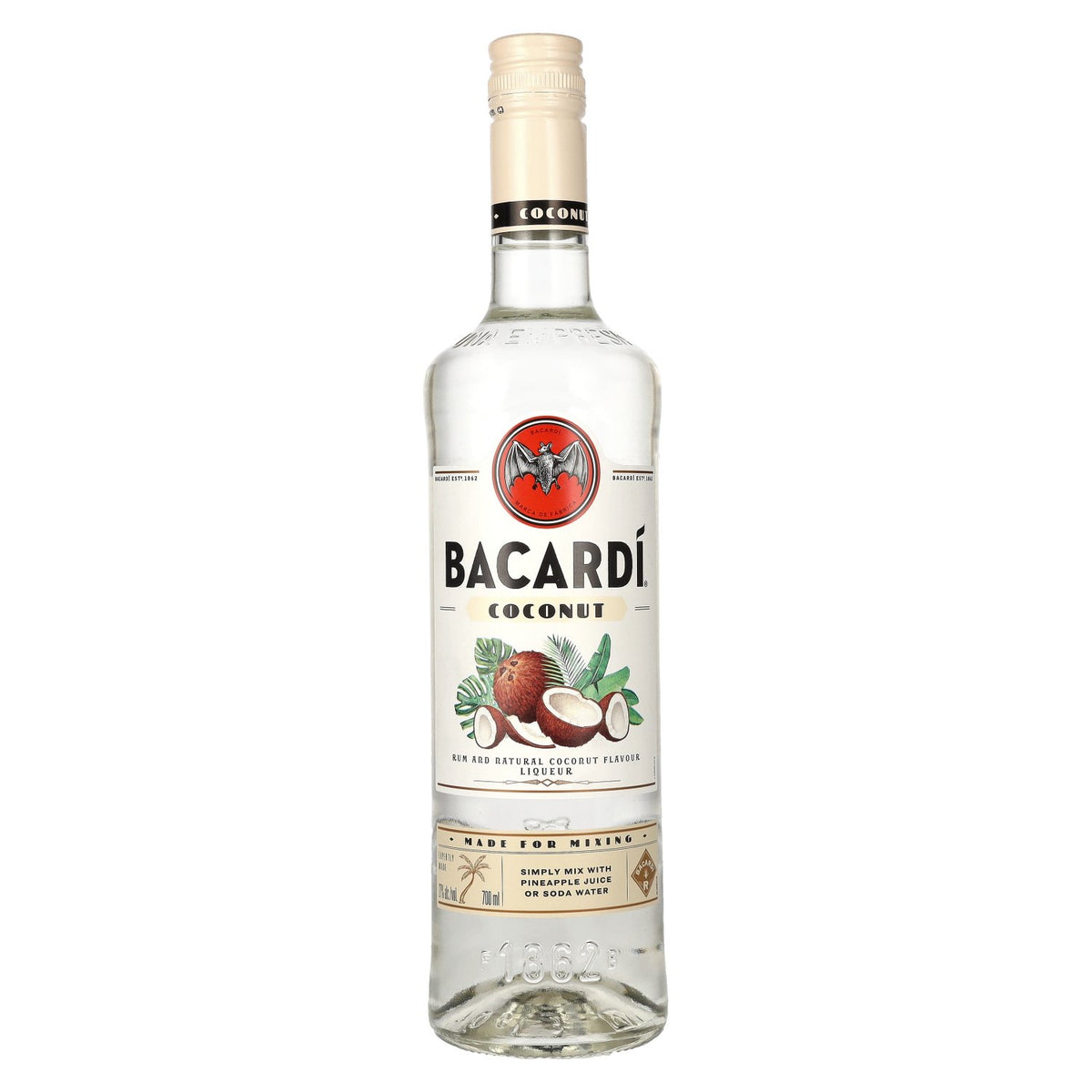 Bacardi COCONUT Spirit Drink 27% vol. 0,7l