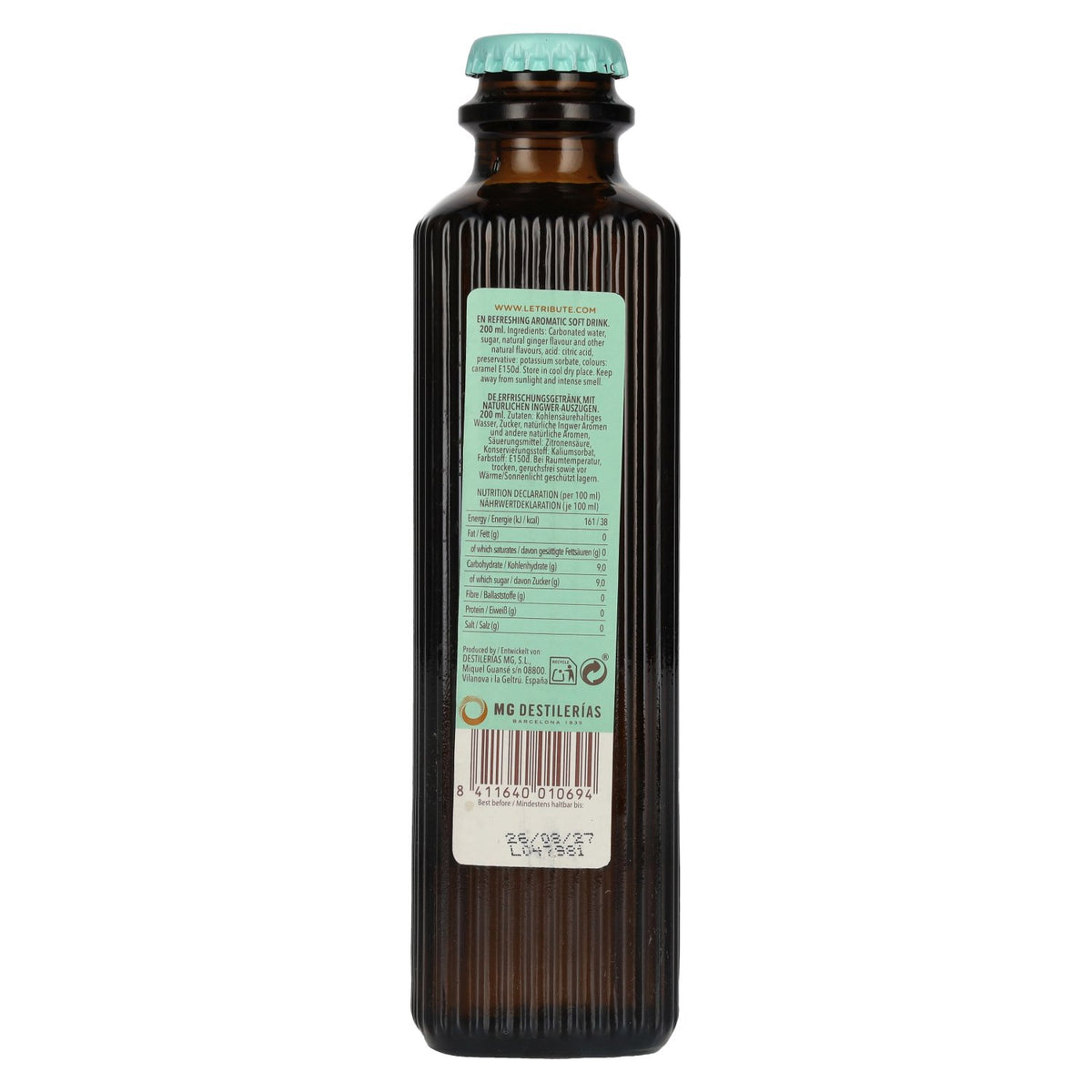 Le Tribute Ginger Ale 0,2l