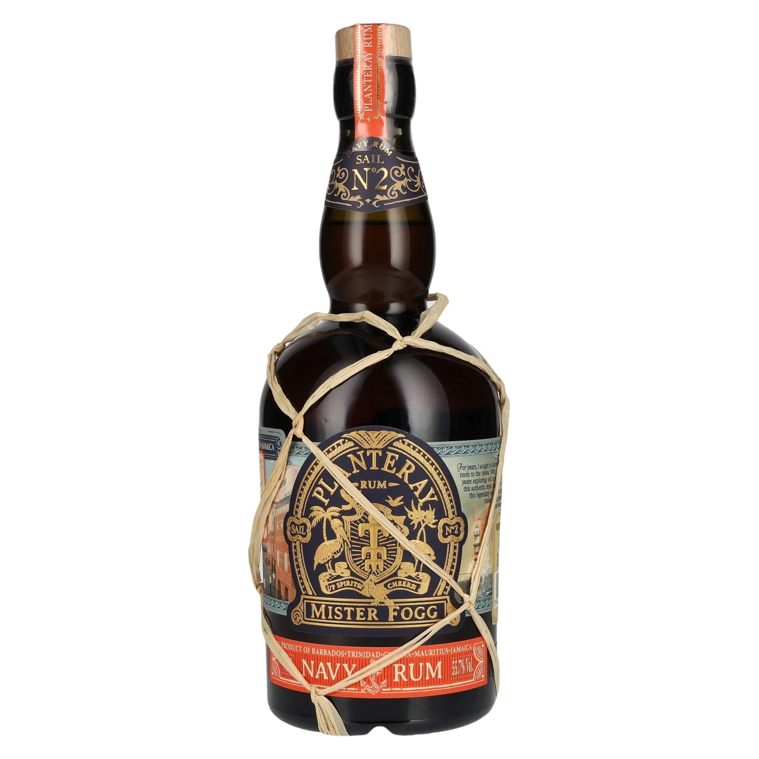 Planteray Rum Navy MISTER FOGG N° 2 55,7% Vol. 0,7l