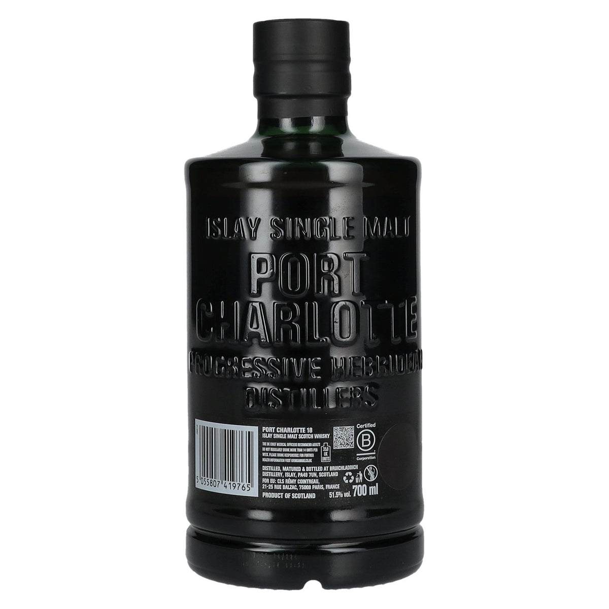 Port Charlotte 18 Years Old Heavily Peated Islay Single Malt 2025 51,5% Vol. 0,7l