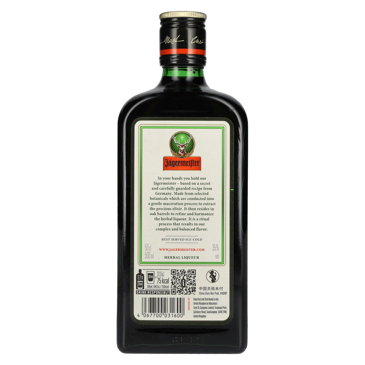 Jägermeister 35% Vol. 0,5l