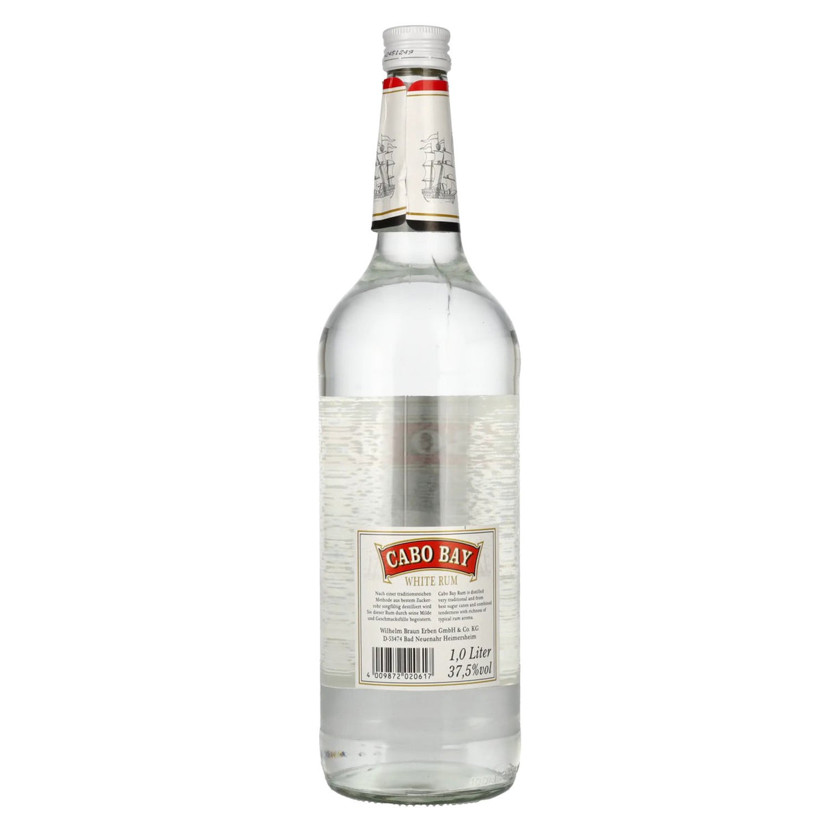 Cabo Bay Superior WHITE RUM 37,5% Vol. 1l