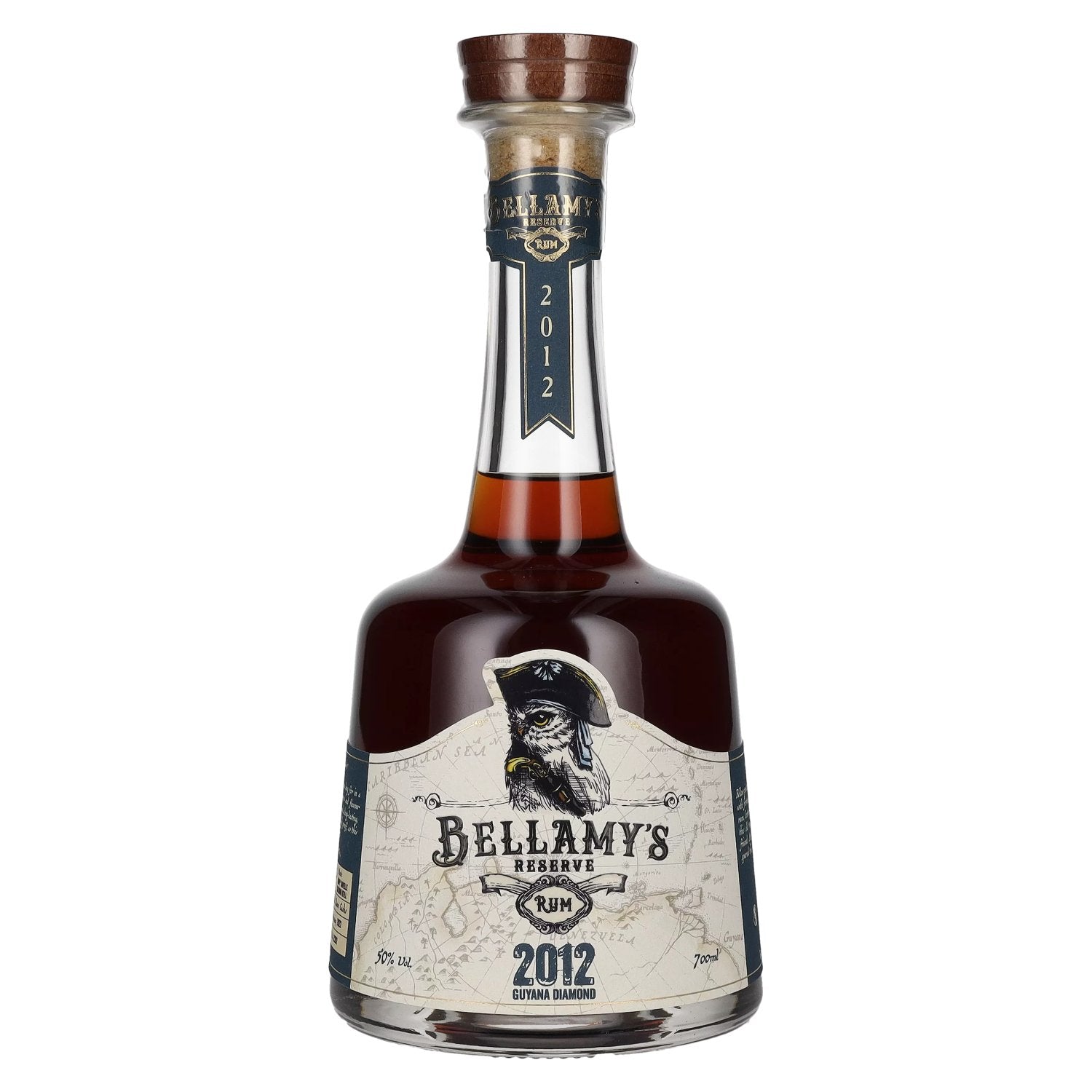 Bellamy's Reserve Rum Guyana Diamond 2012 50% vol. 0,7l