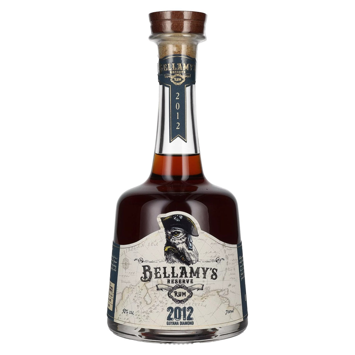 Bellamy's Reserve Rum Guyana Diamond 2012 50% vol. 0,7l