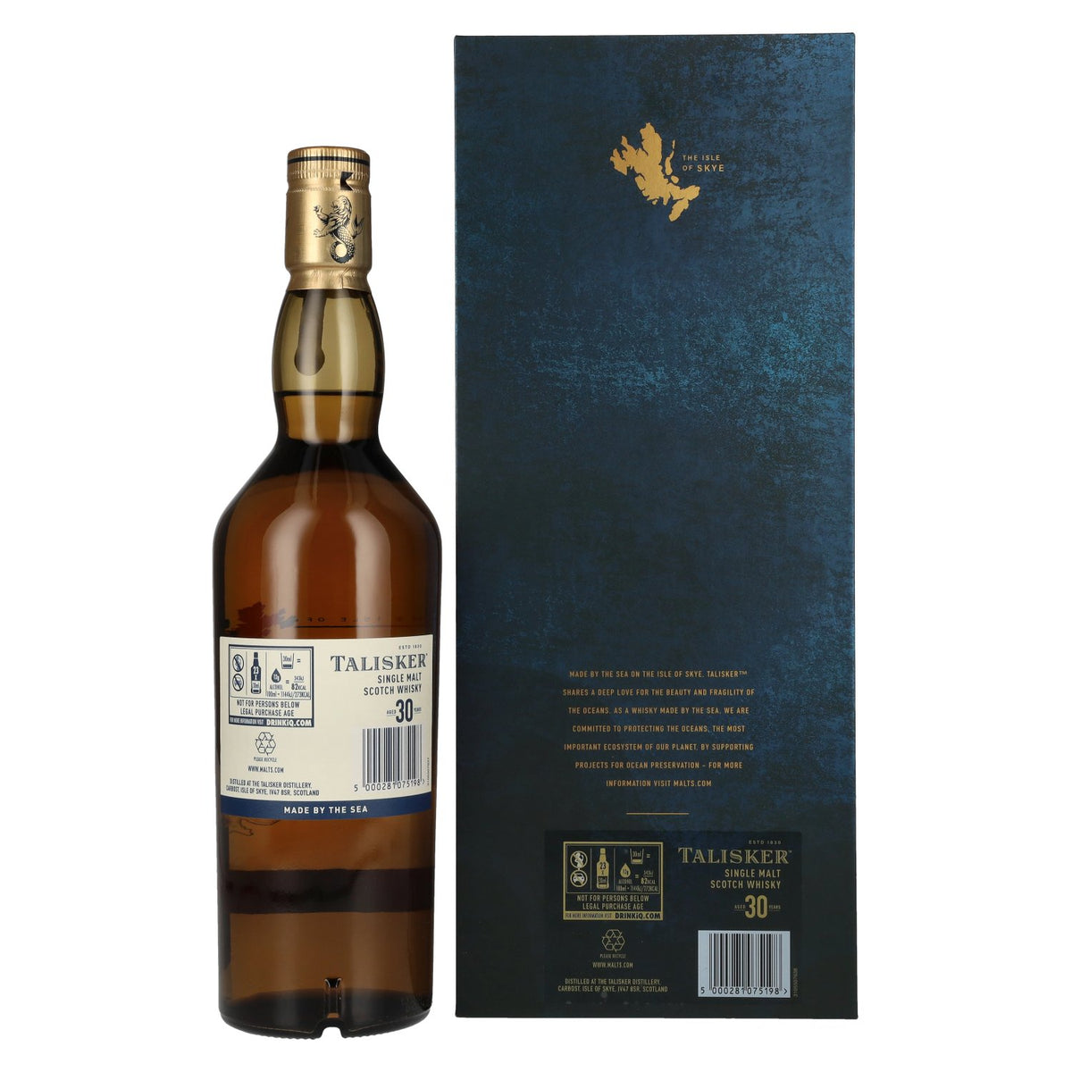 Talisker 30 Years Old Single Malt Scotch Whisky Limited Release 49,5% Vol. 0,7l in Geschenkbox