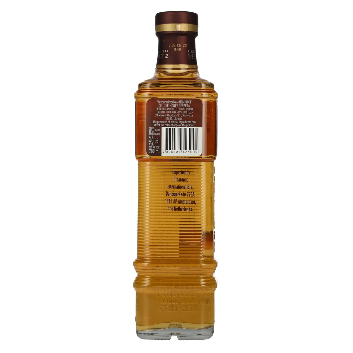 Nemiroff De Luxe HONEY PEPPAR Vodka aromatisée 40% vol. 0,7l