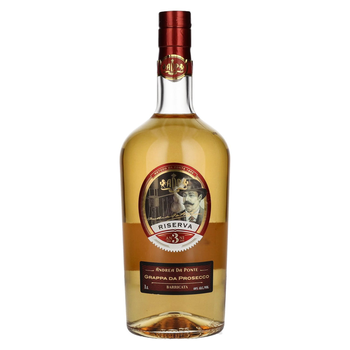 Andrea Da Ponte Grappa Riserva 3 Years Old 40% vol. 1 litre