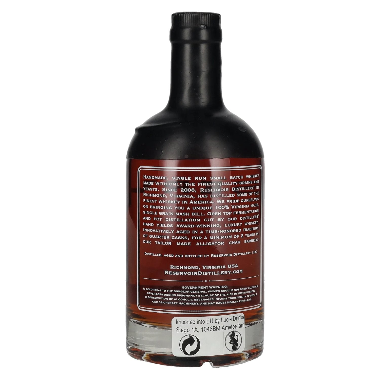 Reservoir Virginia Bourbon Whiskey Batch 1 Year 2024 50% Vol. 0,7l