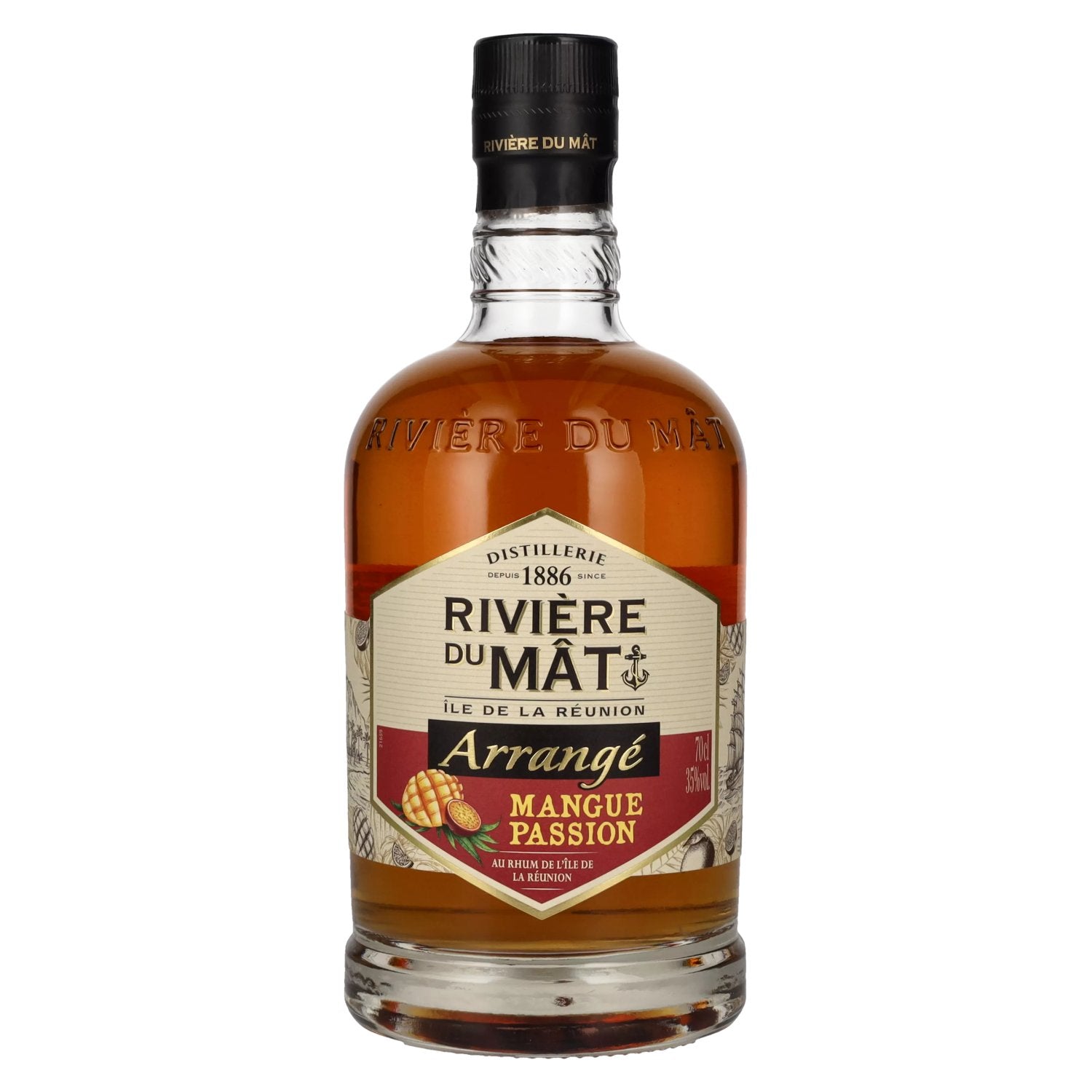 Rivière du Mât Arrangé MANGUE PASSION 35% vol. 0,7l