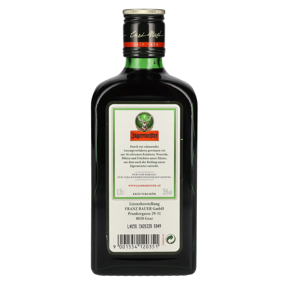 Jägermeister 35% vol. 0,35l