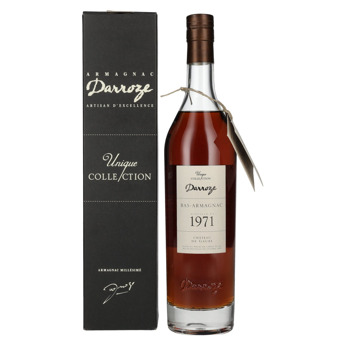 Darroze Bas-Armagnac Château De Gaube 1971 41% Vol. 0,7l in Geschenkbox