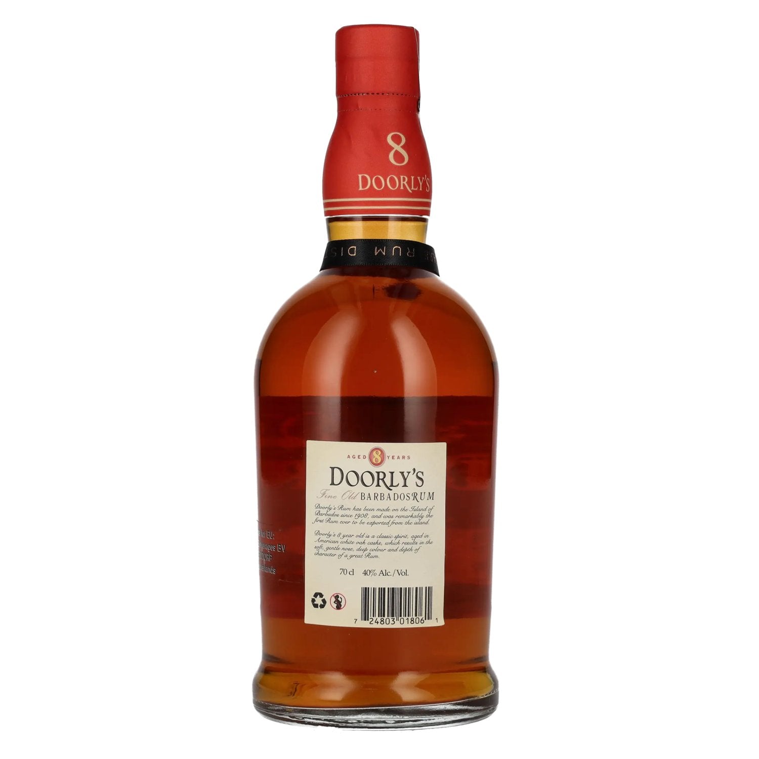 Doorly's 8 Years Old Fine Old Barbados Rum 40% Vol. 0,7l