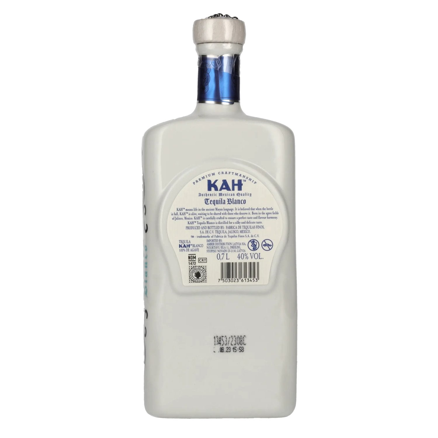 Kah Tequila Blanco 40% Vol. 0,7l