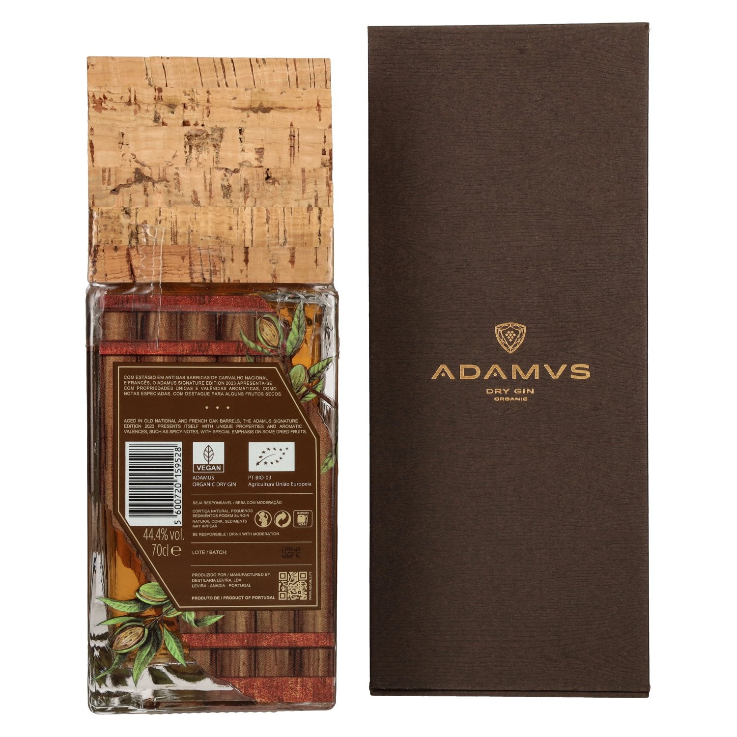Adamus Dry Gin Organic Signature Edition 2023 44,4% Vol. 0,7l in Geschenkbox