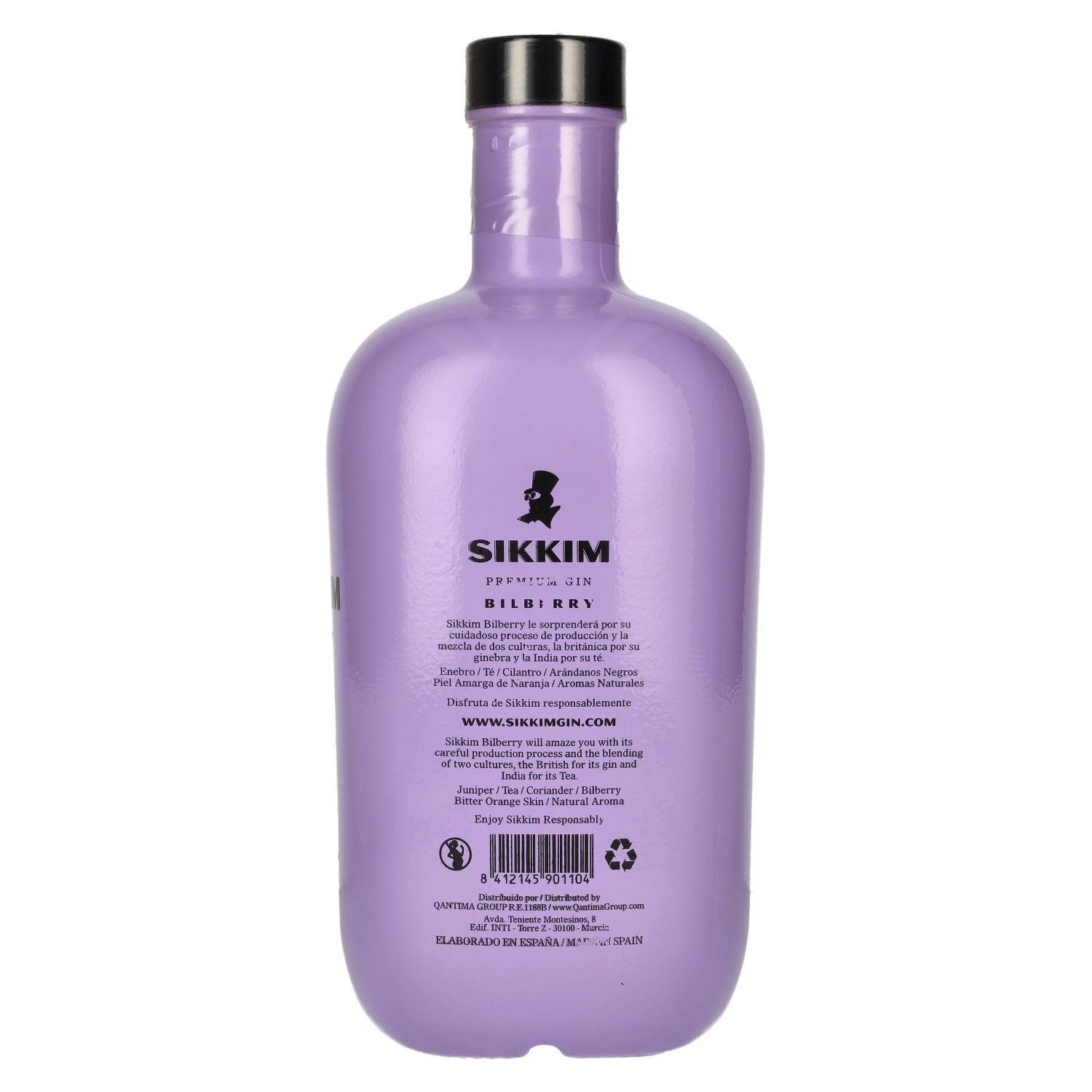 Sikkim BILBERRY Premium Gin 40% Vol. 0,7l