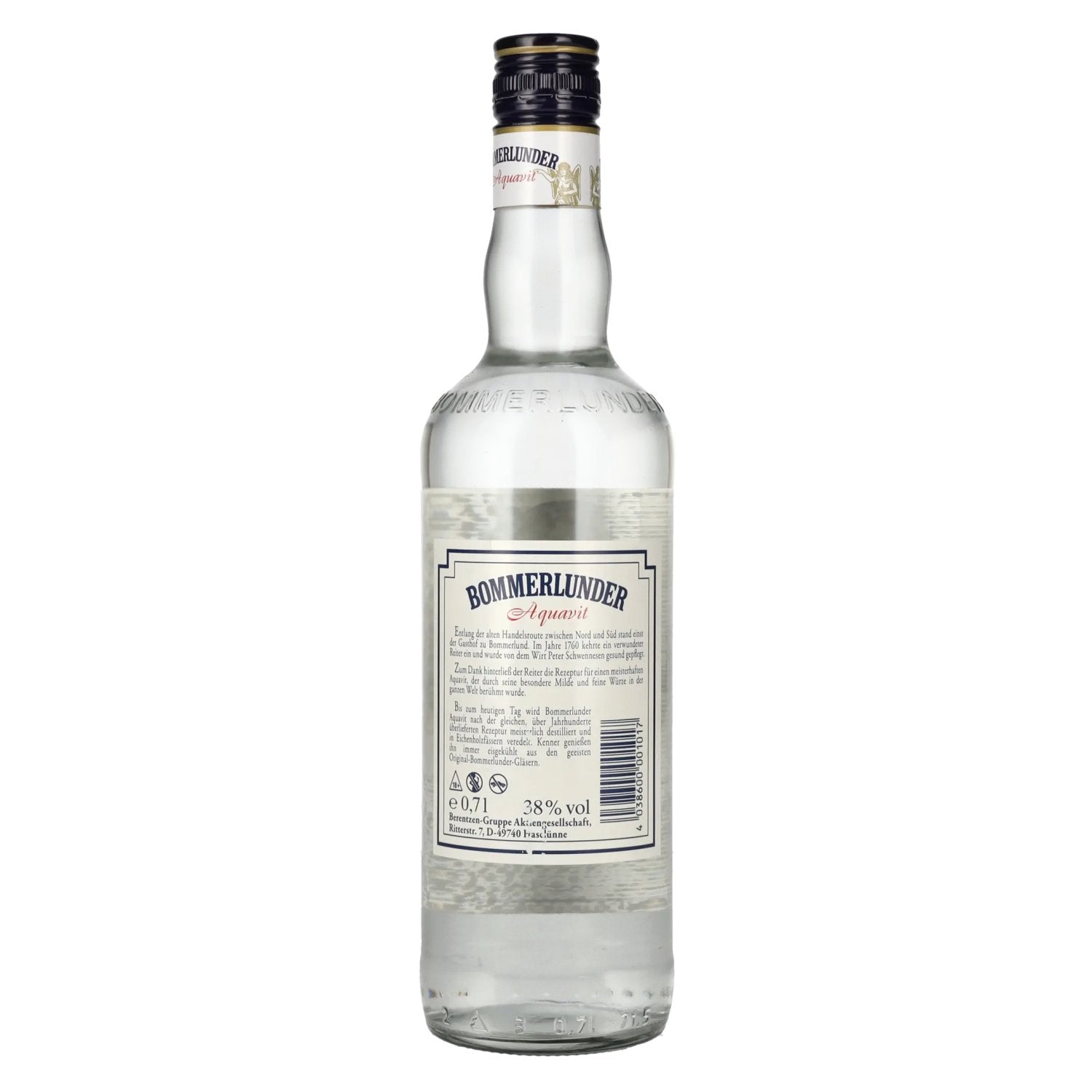 Bommerlunder Aquavit 38% Vol. 0,7l