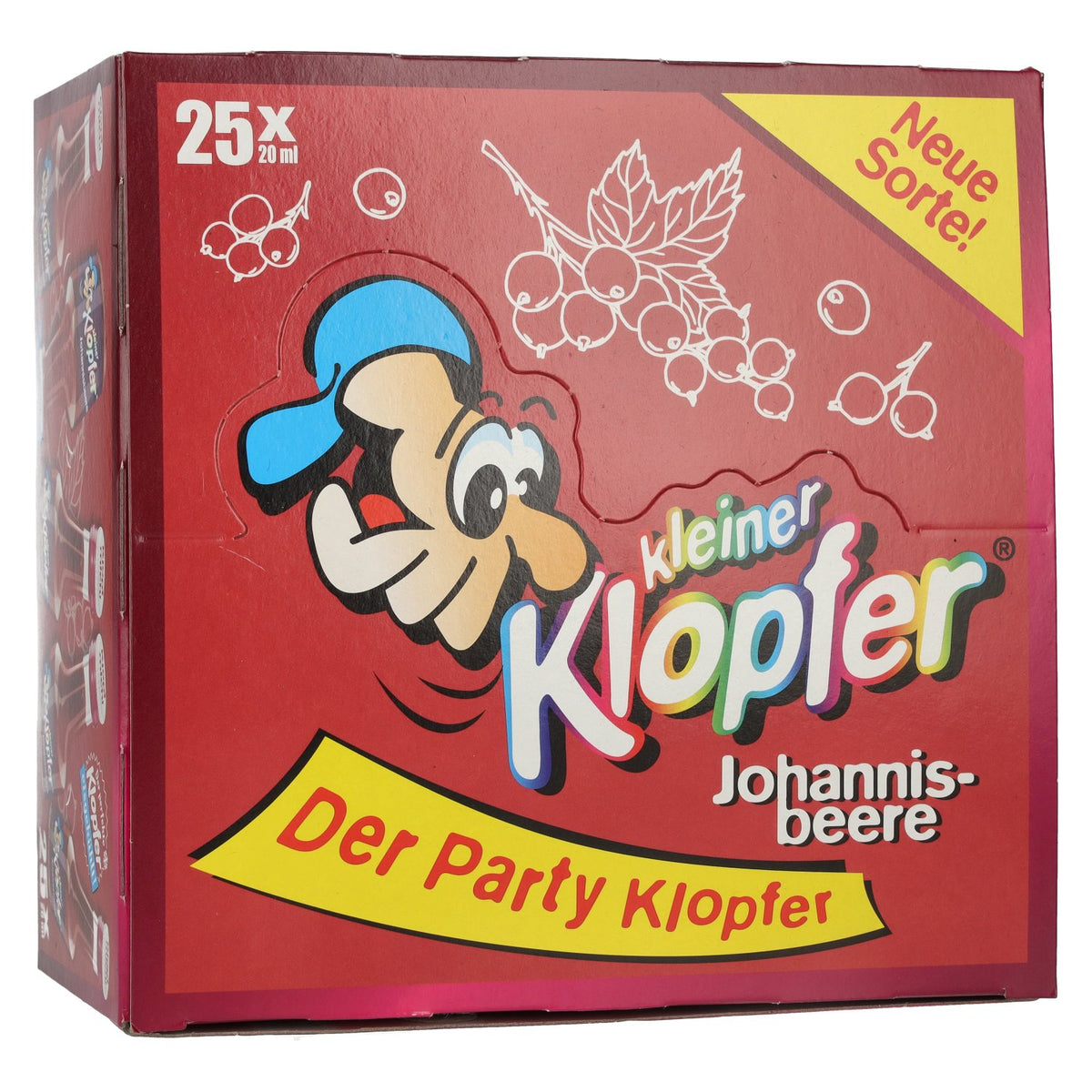 Kleiner Klopfer Johannisbeere 15% vol. 25x0,02l